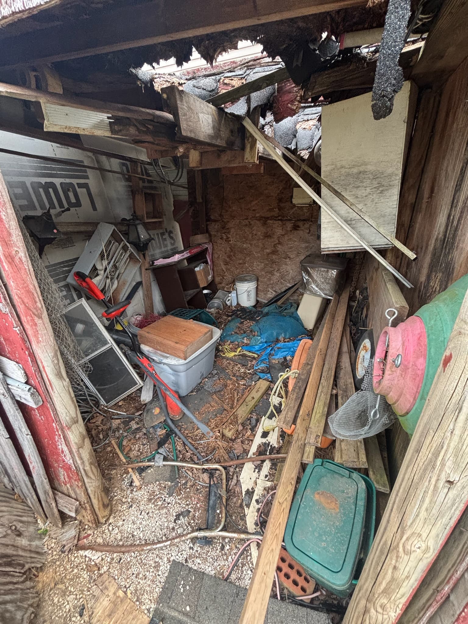Shed & Demo Removal – Bag It Up Junk Removal